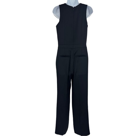 Banana Republic Sleeveless Bow on Shoulder Jumpsuit Size 0 - Picture 4 of 11